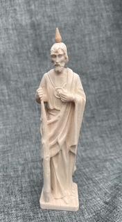 STATUE SAINT JUDE BOIS NATUREL