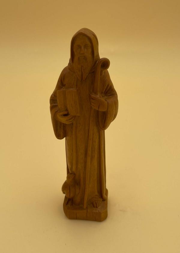 STATUE SAINT BENOIT PIERRELINE TON BOIS MODELE BACCI