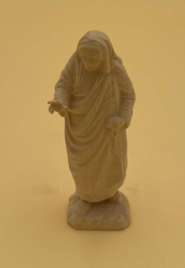 STATUE SAINTE MERE TERESA BOIS NATUREL