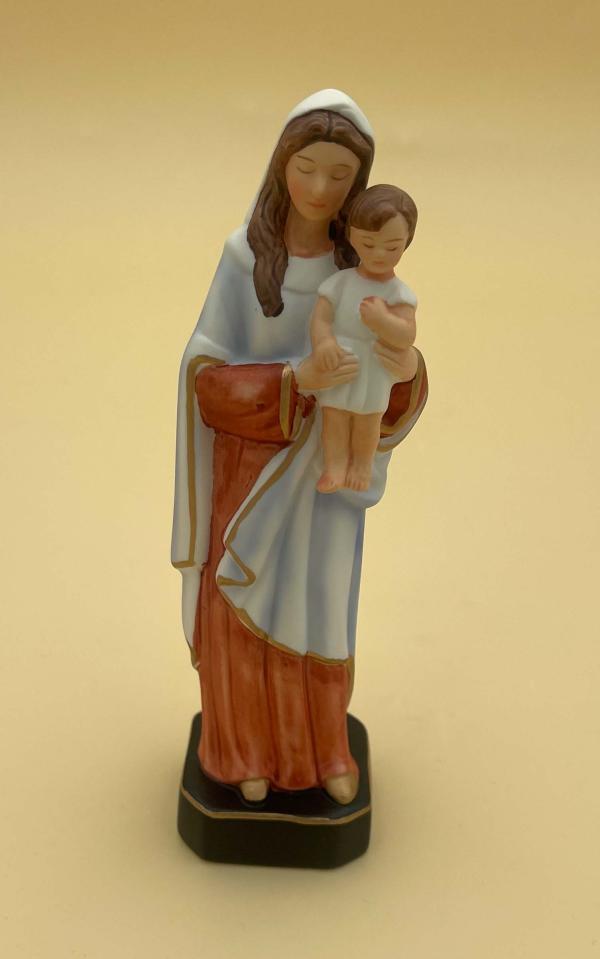 STATUE VIERGE À L'ENFANT DEBOUT