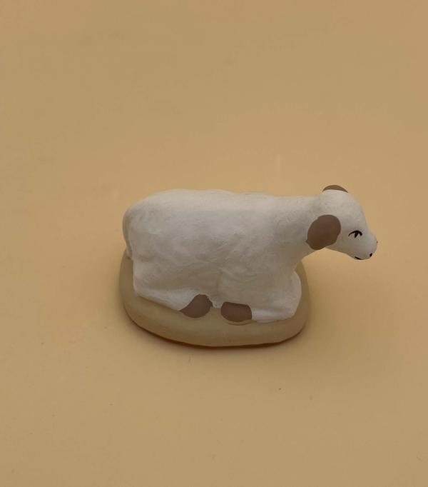 SANTON DE PROVENCE MOUTON COUCHÉ